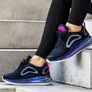 NIKE WMNS AIR MAX 720 SE BLACK LASER FUCHSIA